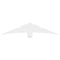Ekena Millwork Alberta Architectural Grade PVC Gable Bracket, 72"W x 15"H x 2"D x 6"F, 5/12 Pitch GBP072X15X0206ALB00 - alternate 5